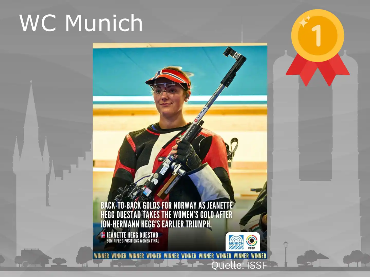 Jeanette Hegg Duestad WC Munich
