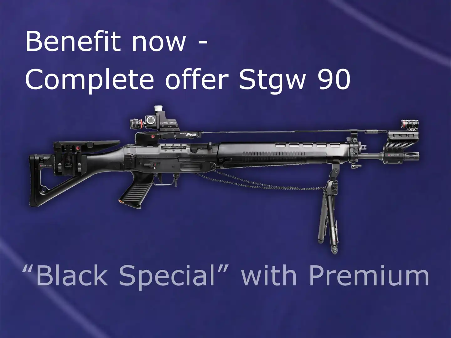 Complete offer "Black special" Stgw90