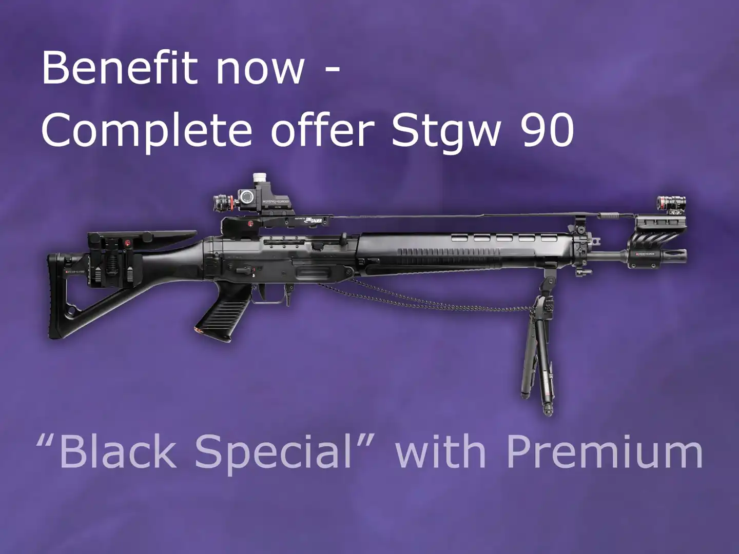 Complete offer "Black special" Stgw90