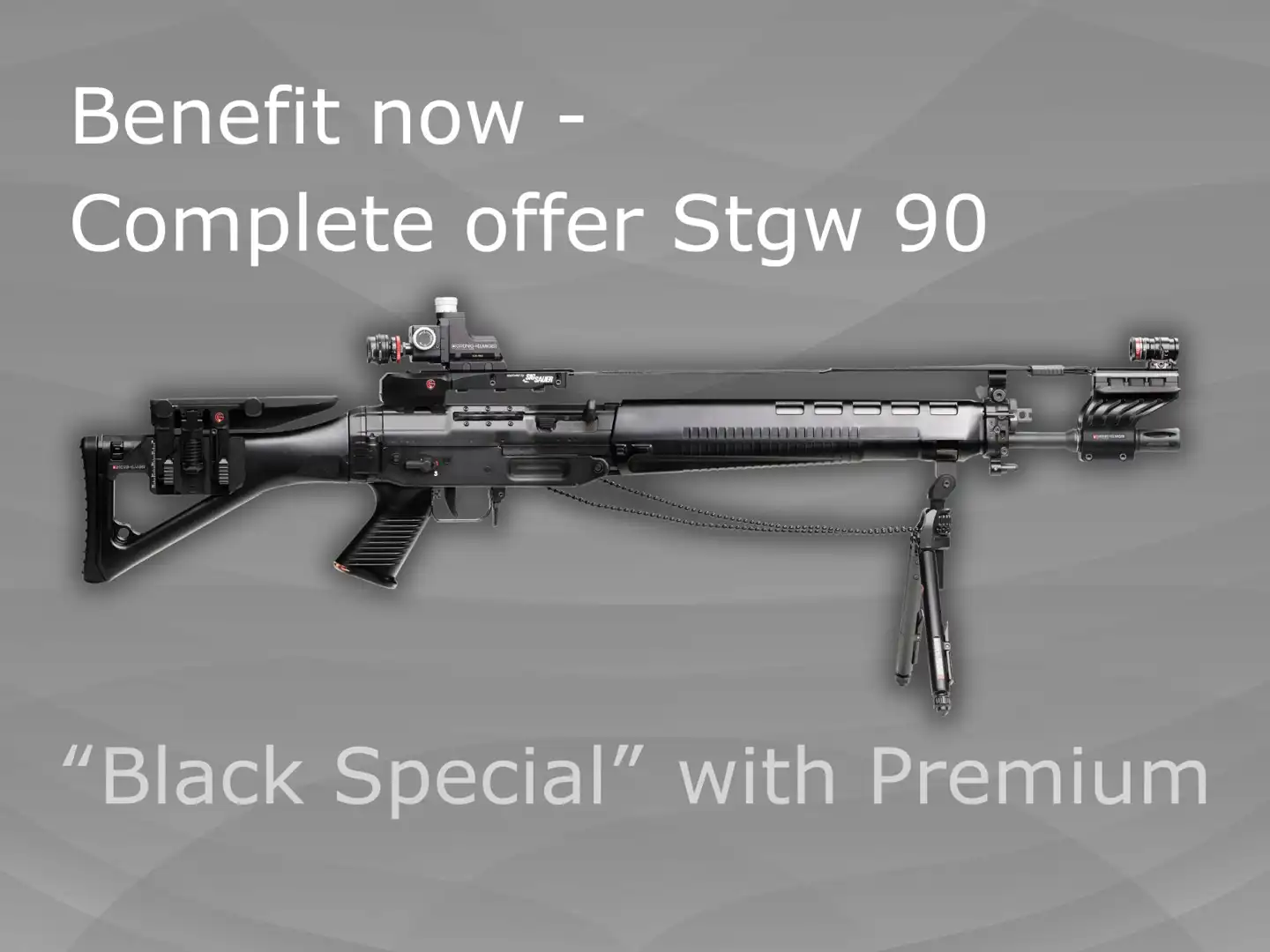 Complete offer "Black special" Stgw90