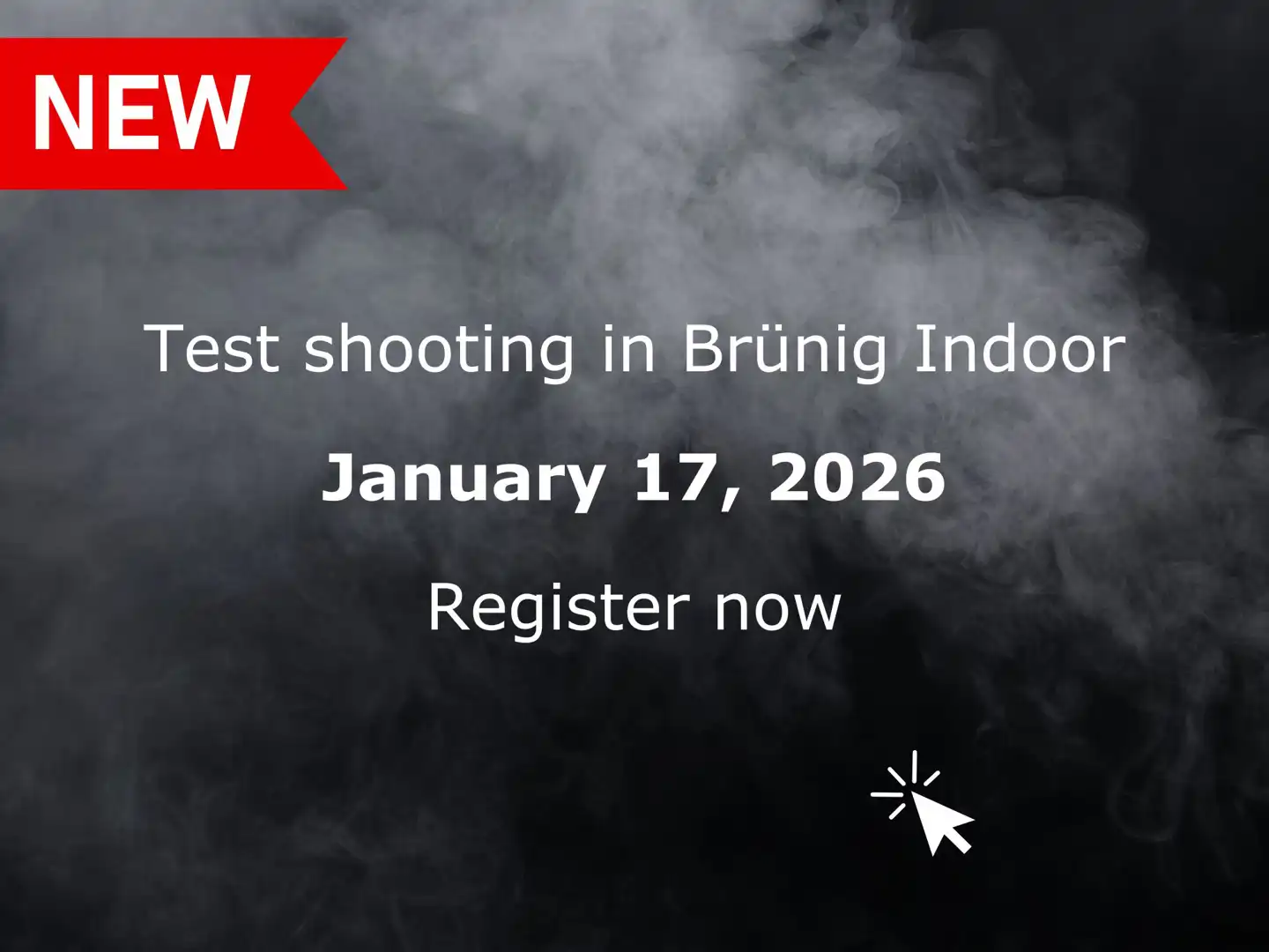 Test Shooting Brünig Indoor