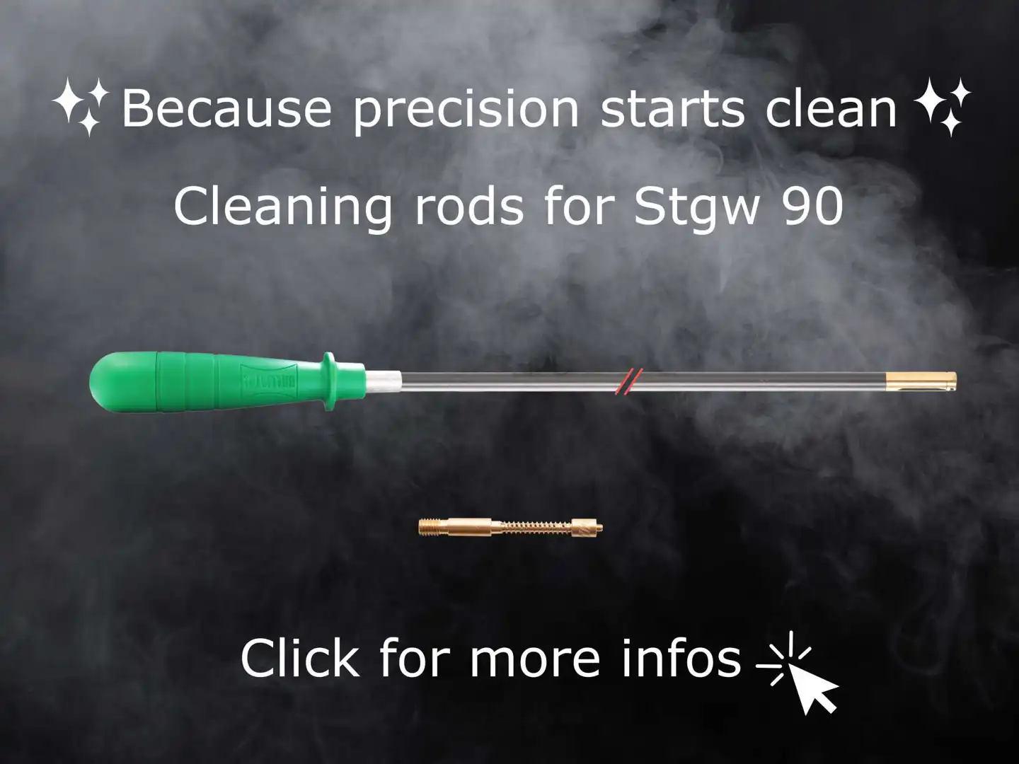 Cleaning rod for Stgw 90
