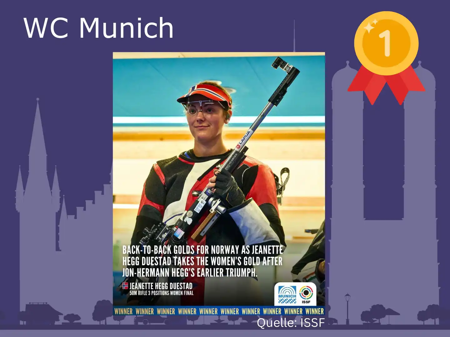 Jeanette Hegg Duestad WC Munich