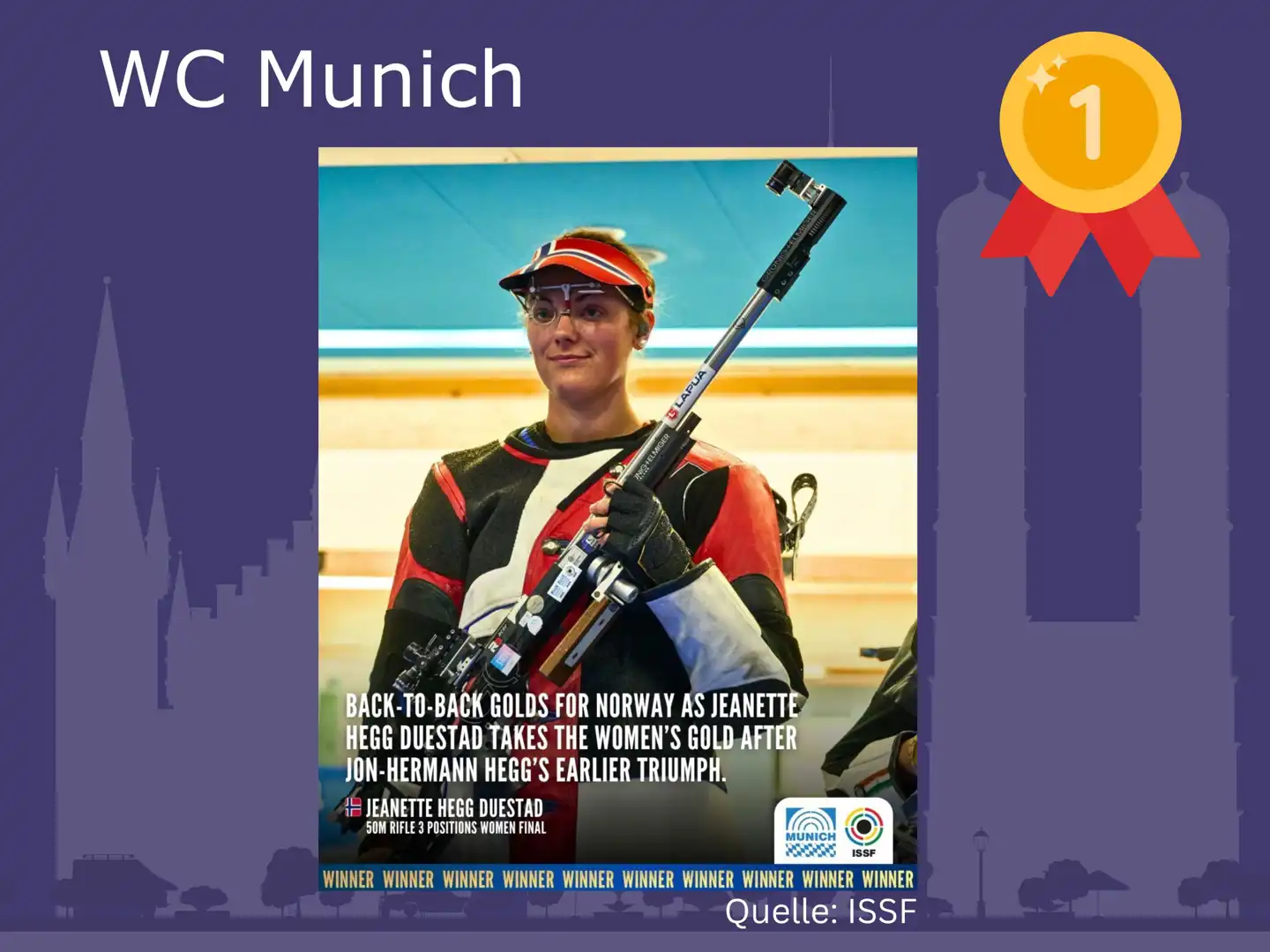 Jeanette Hegg Duestad WC Munich