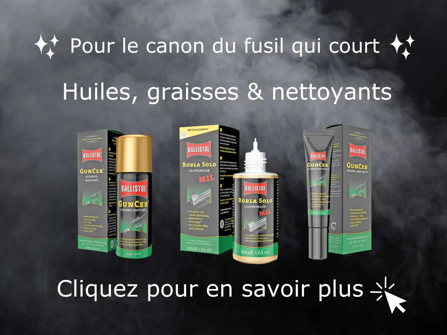 Huiles, graisses & nettoyants
