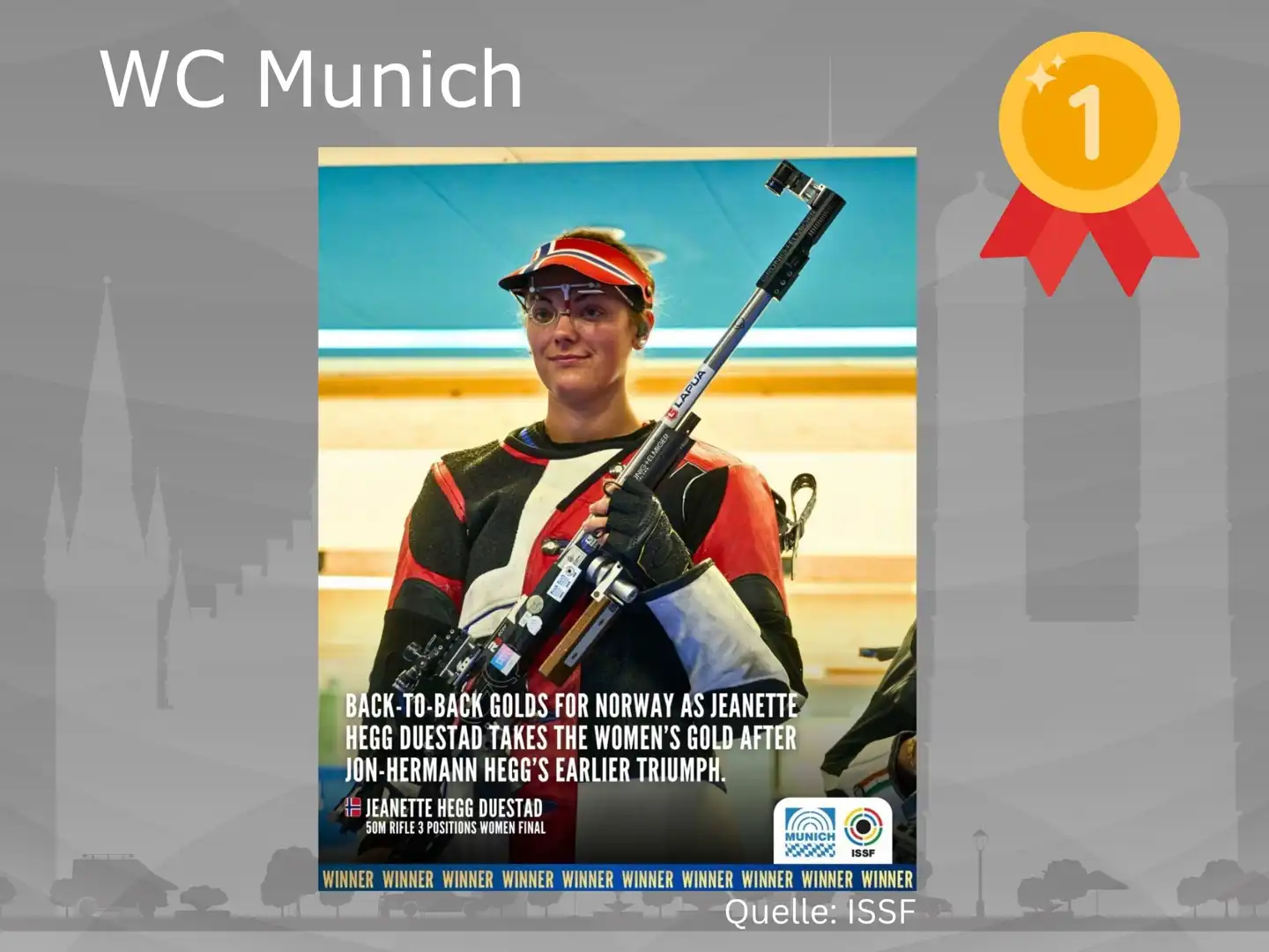 Jeanette Hegg Duestad WC Munich