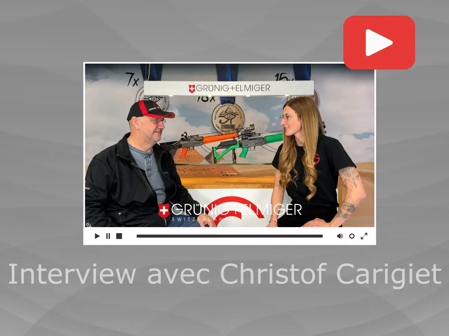 Entretien avec la légende du tir Christof Carigiet