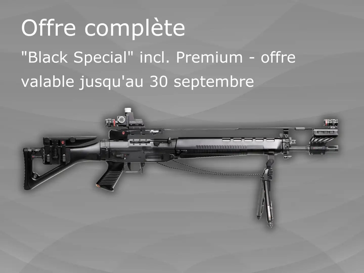 Offre complete "Black Special" Stgw 90