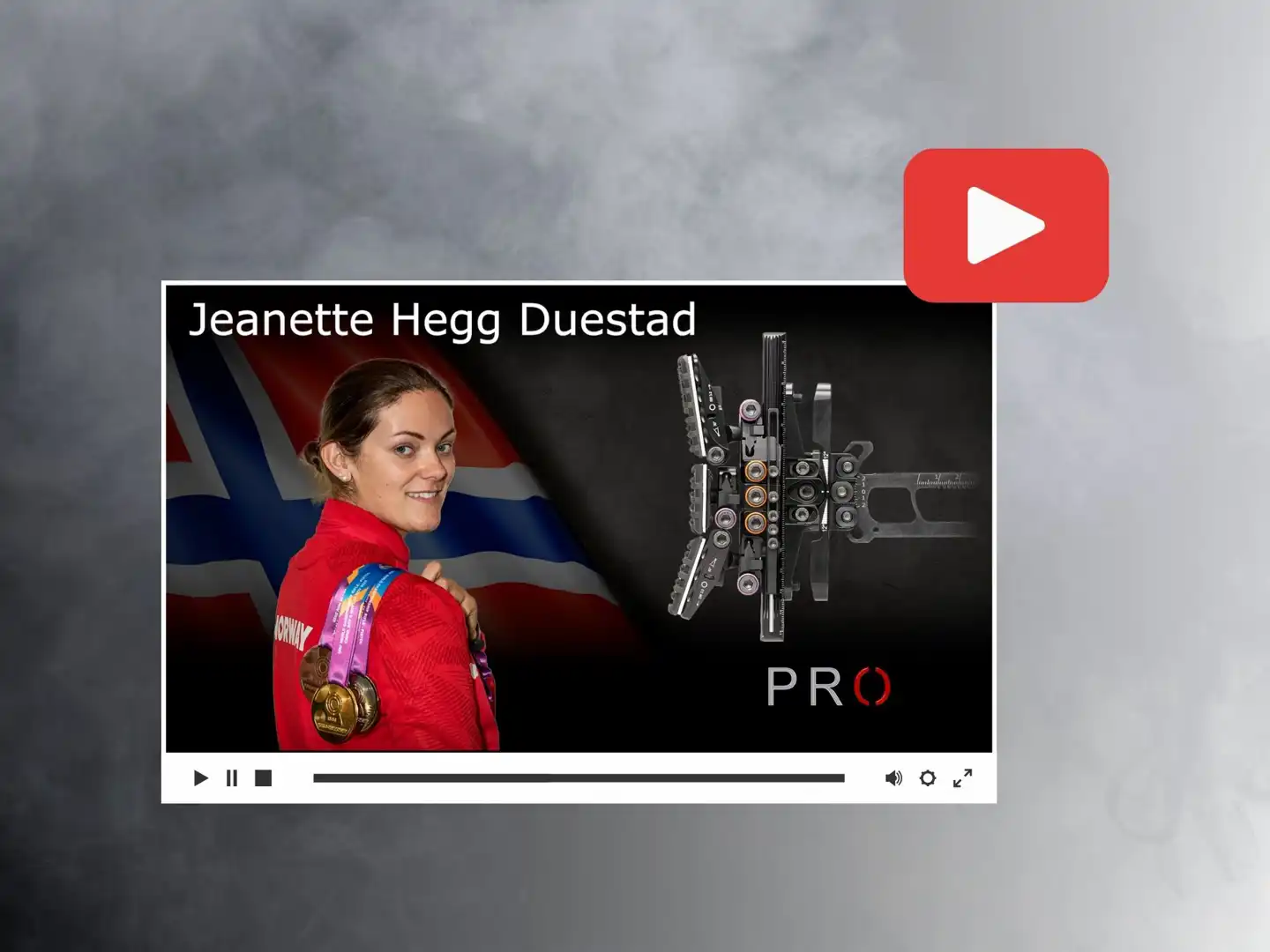 Jeanette Hegg-Duestad about PRO Buttplate
