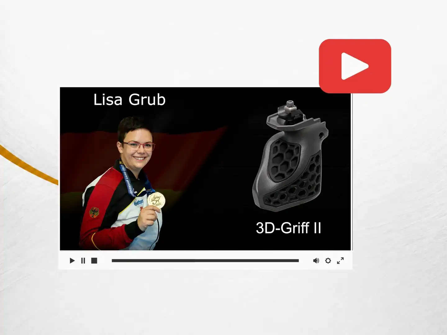 Lisa Grub über 3D Griff