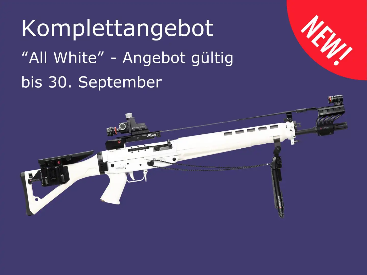 Komplettangebot Stgw 90 "All white"