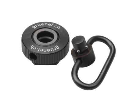 G+E Handstop SPOOL small with button sling swivel