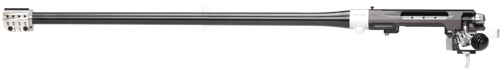 G+E FT300 barreled action single shot, left hand