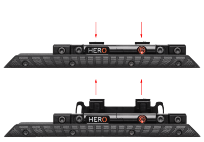 G+E Hero fore-end raiser block, adjustable
