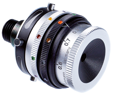 Gehmann 564 iris aperture with 12-color filter and