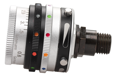 Gehmann 564 iris aperture with 12-color filter and