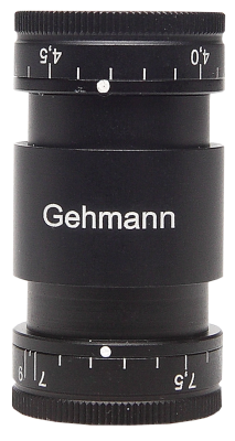 Gehmann 521G Iris de guidon verre Duo"cylinder"M18