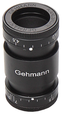 Gehmann 521G Iris de guidon verre Duo"cylinder"M18
