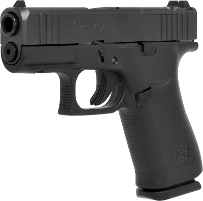 Glock Pistole 43X Rail MOS FS, Kaliber 9x19