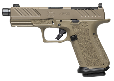 Shadow Systems MR920 Combat Slide Optic FDE, 9mm, 
