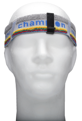 Champion Stirnband Grau mit Clip