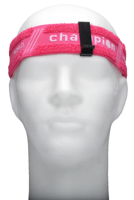 Champion Stirnband Pink mit Clip