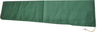 Stil Schutzhülle für Schaft, Stoff grün 17x12x60cm