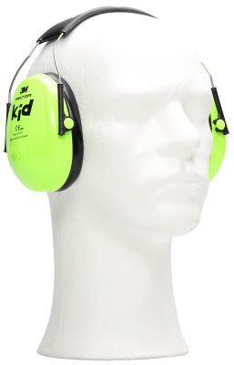 3m Peltor Gehörschutz Kid Neongrün, 27 dB