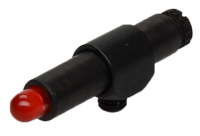 34.8082.30 - Stil Flinten-Nachtkorn rot, ØM3mm  mit Batterie