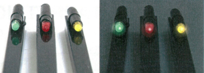 Stil Flinten-Nachtkorn gelb, ØM3mm  mit Batterie