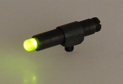 Stil guidon de Nuit vert, ØM2.6mm  avec batterie
