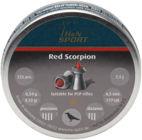 36.0345 - H&N Diabolos 4.5mm, Red Scorpion (225)