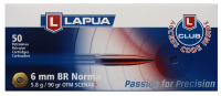 36.6047 - Lapua Cartouches 6mmBR Norma, Scenar-L OTM 90gr