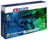 36.6077 - Lapua Cartouches 6.5x47Lapua, Naturalis140gr
