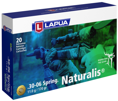 Lapua Cartouches .30-06Spr, Naturalis 170gr N558
