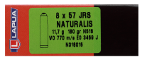 36.6244 - Lapua Cartridge 8x57IRS, Naturalis 180gr, N516