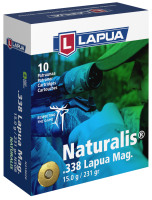 36.6260 - Lapua Cartridge .338Lapua Mag, Naturalis 231gr