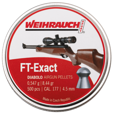 Weihrauch Balles F&T Exact, 4,5mm (500)