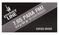 37.3122 - RUAG FFW-Patrone 7.65mmPara, FMJ 92gr