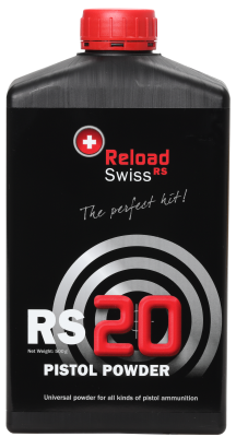Reload Swiss Pulver RS20, Dose à 500g