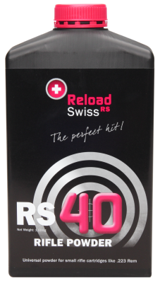 Reload Swiss Pulver RS40, Dose à 1kg