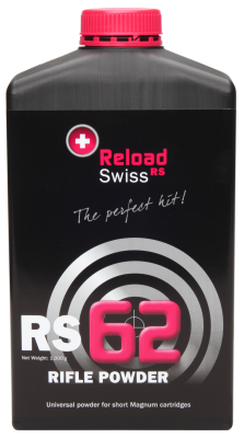 Reload Swiss Pulver RS62, Dose à 1kg