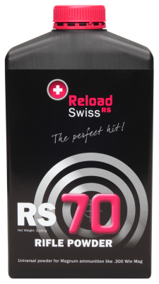 Reload Swiss Pulver RS70, Dose à 1kg