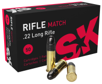 37.0009 - SK KK-Patrone .22lr, Rifle Match, 327m/s