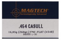 37.1901 - Cartouche Magtech .454Casull, FMJ 260gr