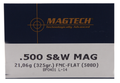 Magtech FFW-Patrone .500S&W Mag, FMJ 325gr