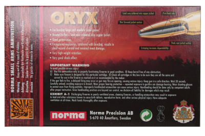 Norma Kugelpatrone 7mmBlaser Mag, Oryx 156gr