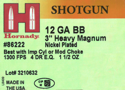 Hornady Schrotpatrone 12/76 Heavy Magnum, 42g