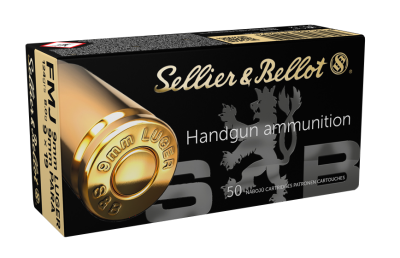 Sellier&Bellot FFW-Patrone 9mmLuger, FMJ 124gr