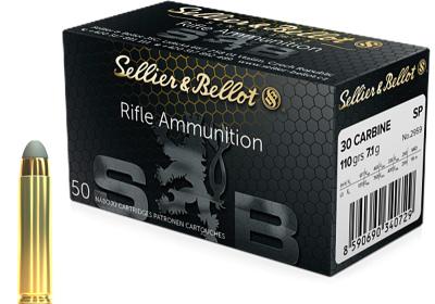 Sellier&Bellot Kugelpatrone .30 Carbine SP 110gr
